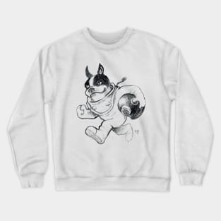 Boston Terrier Bell Diver Crewneck Sweatshirt